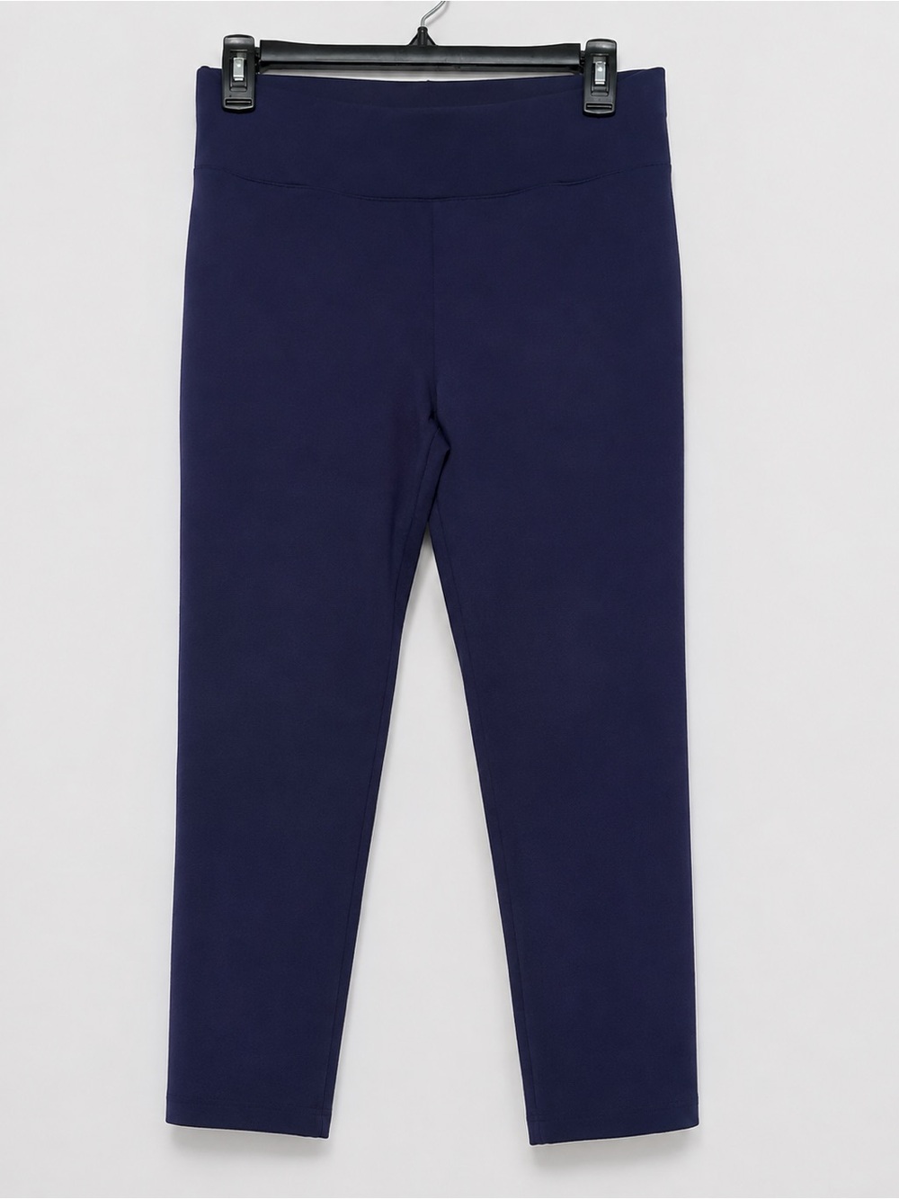 Karen Scott Navy Blue Ponte Pants
